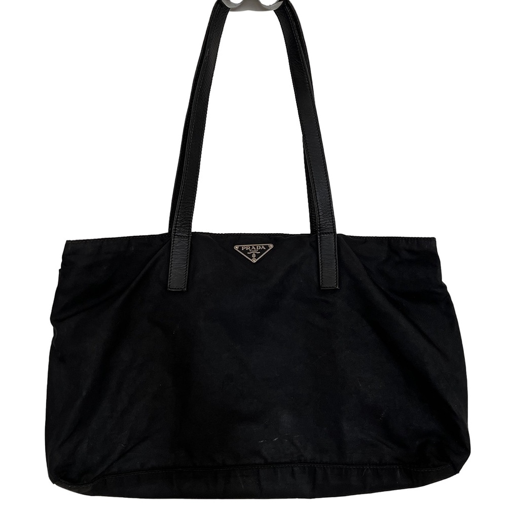 Prada Nylon Black Tote Bag
